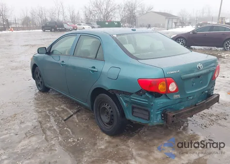 2010 Toyota Corolla Le z USA, uszkodzony, nr VIN JTDBU4EE9A9115296